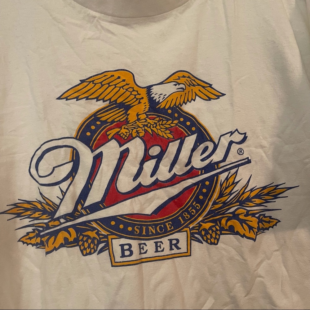 Miller Beer Vintage Caribbean Dream Cotton Single Sti… Gem